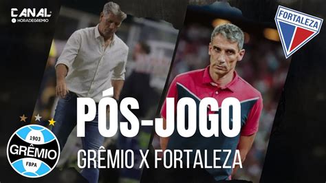 AO VIVO PÓS JOGO E COLETIVA DE RENATO PORTALUPPI GRÊMIO X FORTALEZA