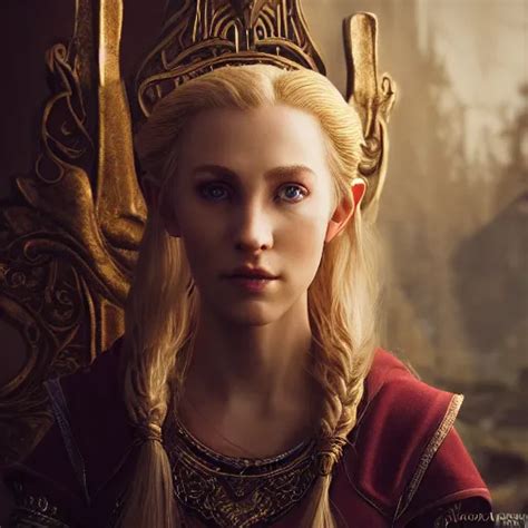 The Elder Scrolls Vi Charismatic Rega Blonde High Elf Stable