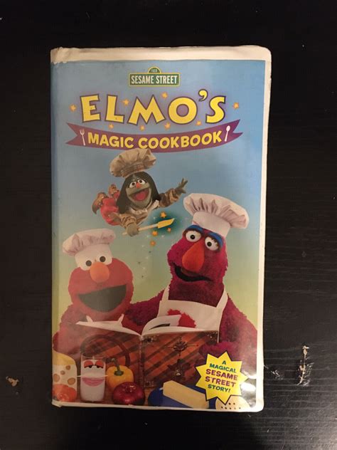 Vhs Sesame Street Elmos Magic Cookbook Tested Htf Ebay