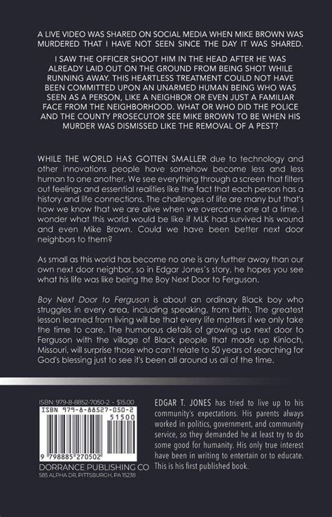 Boy Next Door To Ferguson: Do You Know Your Neighbor? – Dorrance Bookstore