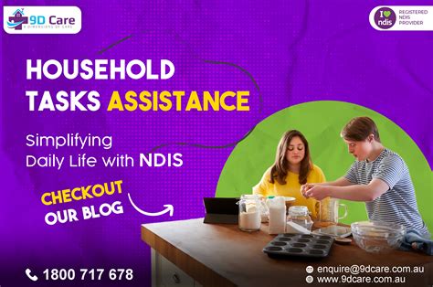 Household Tasks Assistance Simplifying Daily Life With Ndis 9d Care