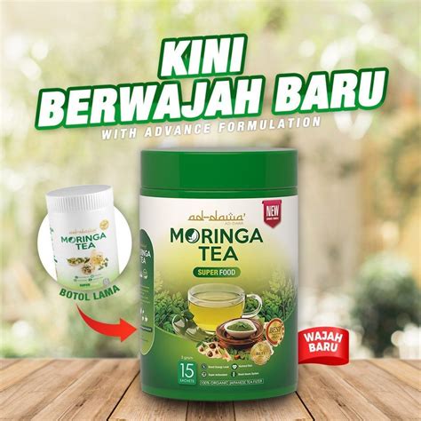 [promotion Time]original💯 Moringa Tea Super Food 15 Uncang Organic Japanese Tea Filter Nutrient