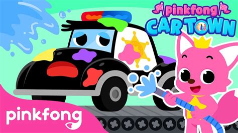 Lets Wash The Car With Pinkfong Car Town Pinkfong Baby Shark Car