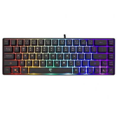 White Shark Ronin Gaming Πληκτρολόγιο 60 με RGB φωτισμό Αγγλικό US