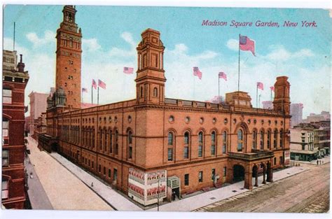 Daytonian In Manhattan Stanford Whites Lost 1890 Madison Square Garden