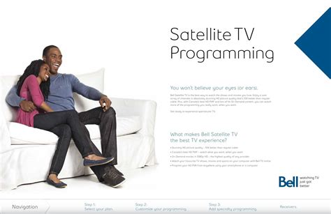 Satellite TV Programming - Bell Canada