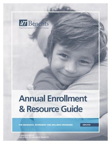 Annual Enrollment Resources Guide For Employees By Ut System