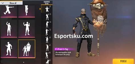 Facts About The Pirate Flag Emote In Free Fire FF Esports