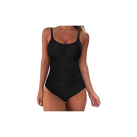 Cozyan Donna Costume Intero Costume Da Bagno Da Spiaggia Donna Retro