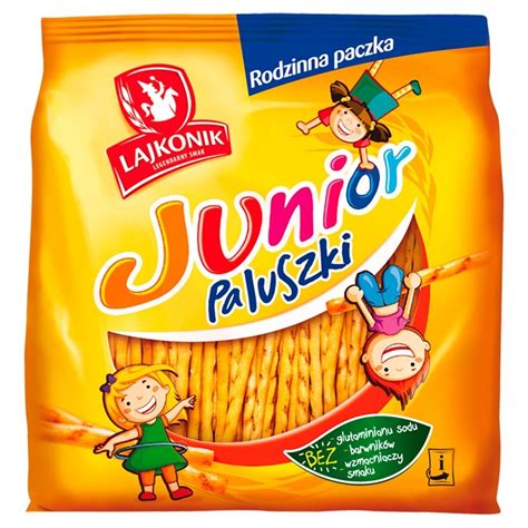 Lajkonik Junior Paluszki O Smaku Waniliowym G Zakupy Online Z