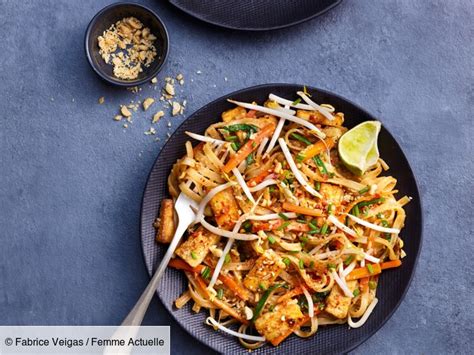 Pad Thaï Végétarien Rapide Découvrez Les Recettes De Cuisine De Femme Actuelle Le Mag