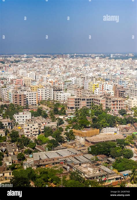 Dhaka aerial density hi-res stock photography and images - Alamy