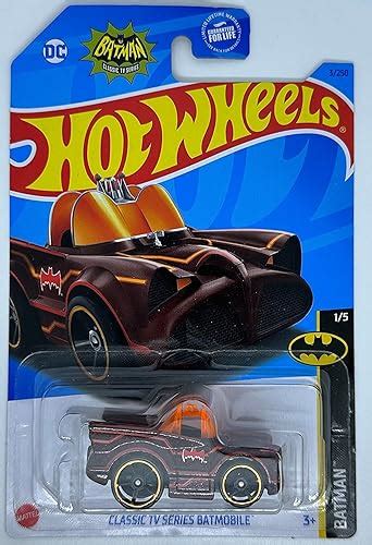 Hot Wheels Batimóvil clásico de la serie de TV ROJO Batman 15