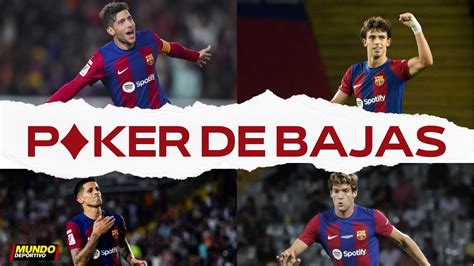 Noticia Bar A Bajas Confirmadas Sergi Roberto Marcos Alonso