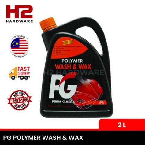 PG POLYMER WASH WAX 2L Lazada