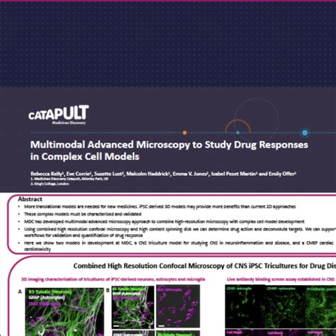 Advanced Microscopy At Medicines Discovery Catapult