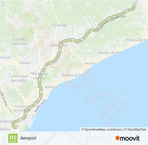 Línea r2n horarios paradas y mapas Aeroport Actualizado