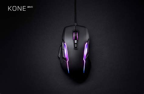 Roccat Kone Aimo Remastered Gaming Mouse Roccat Owl Eye Optical Sensor
