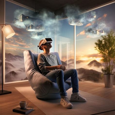 Virtual Reality Therapy Session Premium Ai Generated Image