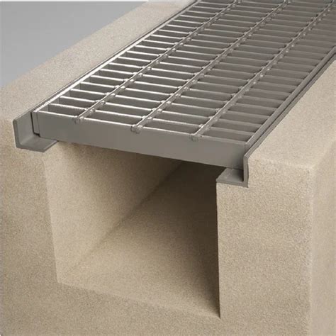 Galvanized Steel Footway Grate Drains Horizontal Scupper 45 Off