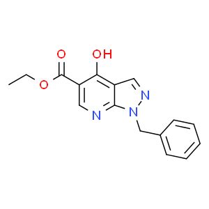 Benzyl Hydroxy H Pyrazolo B Pyridine Carboxylic Acid Ethyl