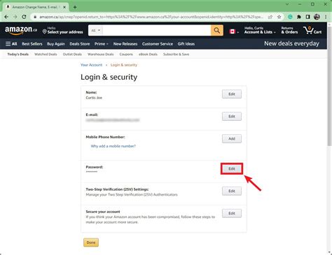 How To Change Amazon Password On Any Device Android Authority