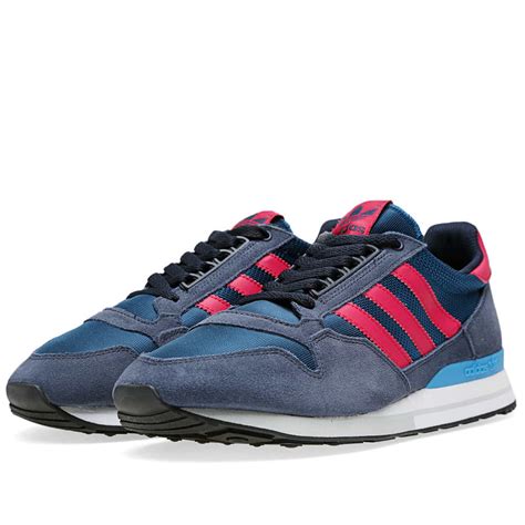 Adidas ZX 500 OG Tribe Blue & Red Beauty | END.