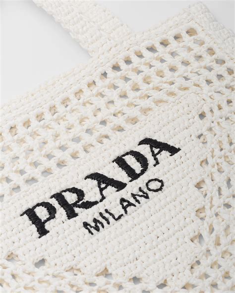 Weiss Geh Kelte Tote Bag Prada