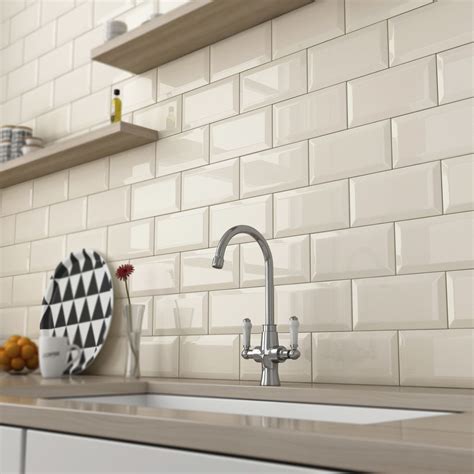 Cream Metro Tiles Buy Metro Gloss Cream Tiles Victorian Plumbing