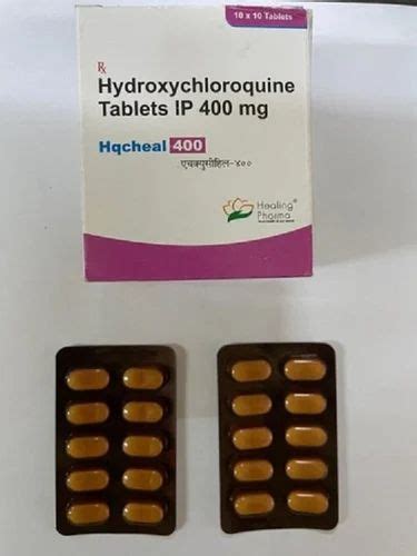 Hydroxychloroquine Tablet IP 200 Mg 15x10 Treatment Anti Malaria At