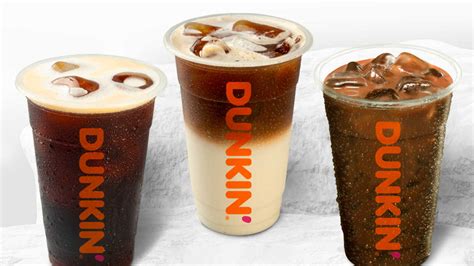 Attention Coffee Lovers Dunkin Has A New Line Of Iced Espresso Drinks