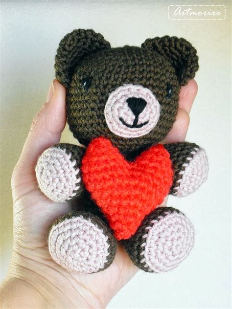 Artmorixe Labores Y Manualidades Osito Amigurumi San Valent N