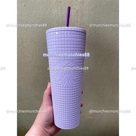 Starbucks Usa Studded Release Grid Lilac Limited Edition Original Ready