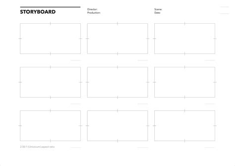 Film Storyboards Drawers Surplus