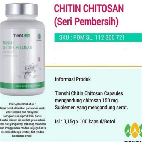 Jual Chitosan Original Isi Full Kapsul Shopee Indonesia