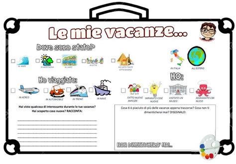 ACCOGLIENZA LE MIE VACANZE Scuola Attività di accoglienza Attività