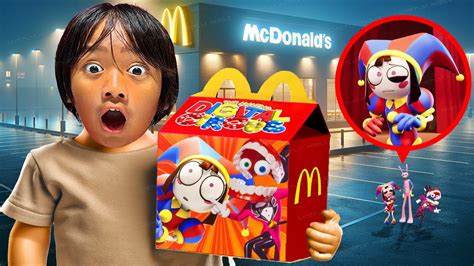 Don T Order The Amazing Digital Circus Happy Meals From Mcdonald S At