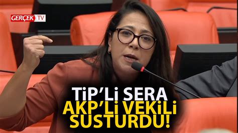 Sera Kadıgil den AKP li Milletvekiline efsane cevap YouTube