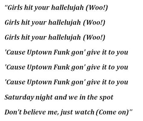 “Uptown Funk” by Mark Ronson (ft. Bruno Mars) - Song Meanings and Facts