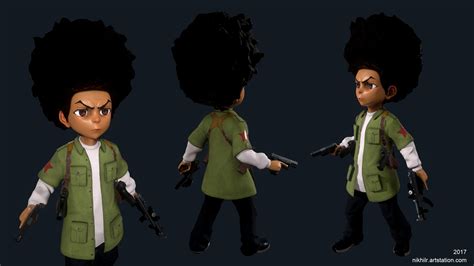 Boondocks Huey With Gun