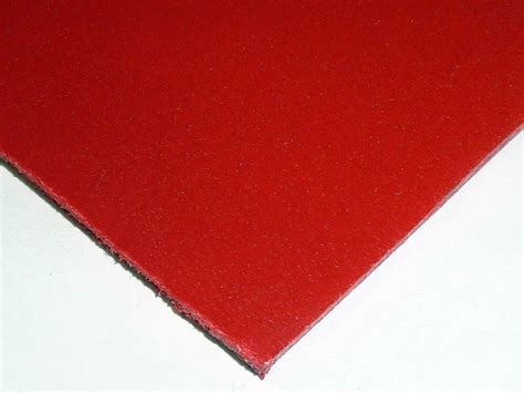 pvc expanded sheet red