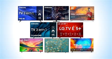 Top 10 Melhores TVs 65 Polegadas Samsung TCL LG E