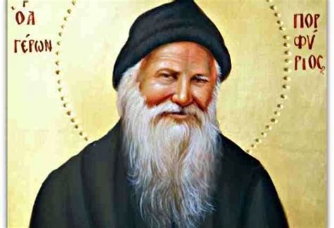 αγιος πορφύριος The Orthodox Path