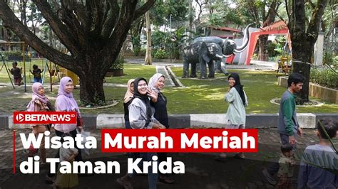 Taman Krida Tetap Jadi Primadona Warga Kudus Menikmati Liburan Bersama