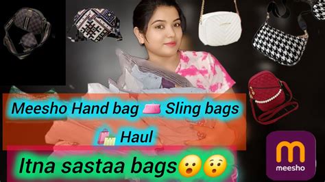 Meesho Hand Bag Meesho Sling Bags Haul Explained Honestly Review