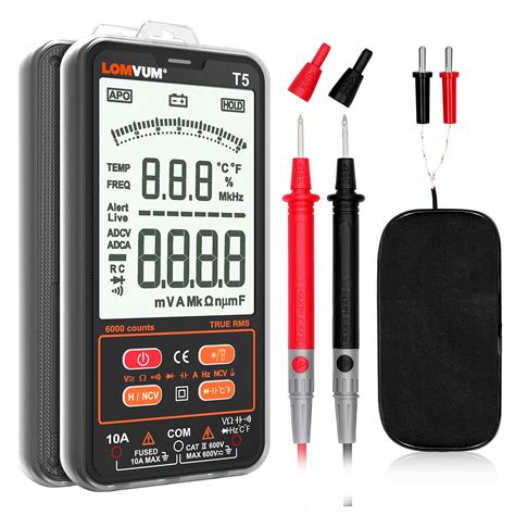 Buy Lomvum Digital Multimeter 6000 Counts TRMS Auto Ranging Portable