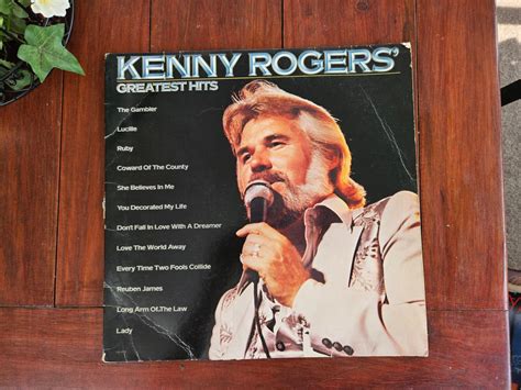 Kenny Rogers Greatest Hits 1980 Vintage Vinyl Record Album Etsy