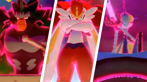 All New Starters Gigantamax Forms in Pokémon Sword Shield DLC YouTube