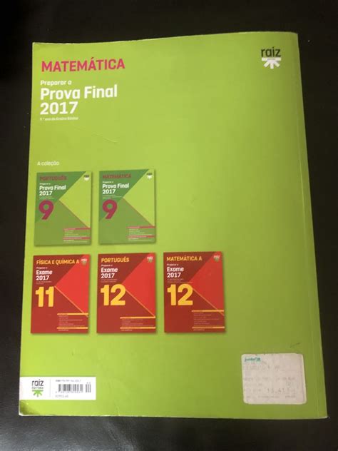 Matemática 9º ano Exames e Provas Finais Ericeira OLX Portugal