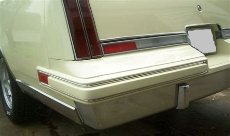 1981 88 Oldsmobile Cutlass 442 H O Front And Rear Bumper Trim Chrome